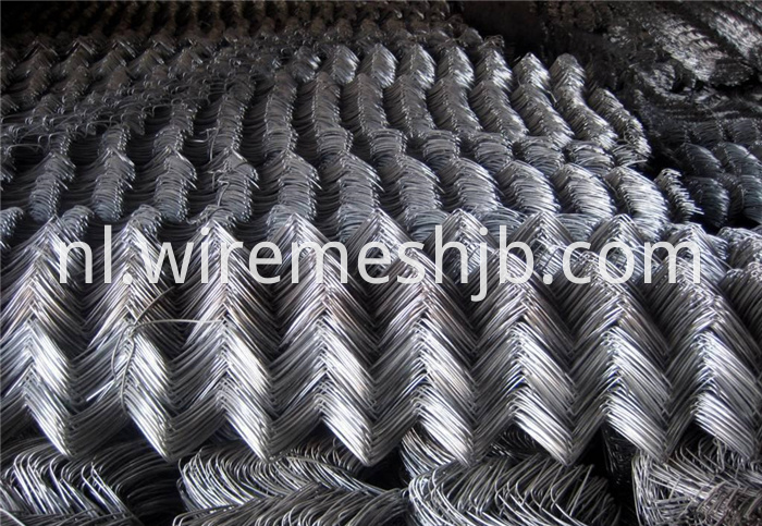 Galvanized Diamond Wire Mesh